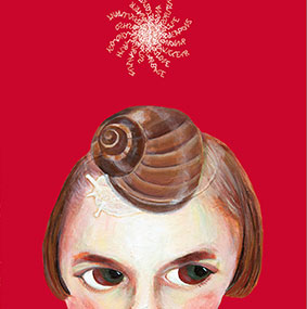Art Director:Linda Ritoh / Designer:Linda Ritoh / Illustrator:Mami Matsuo   / Date 2019  Print Size / H1030mm×W728mm  Print Technique / UV Inkjet