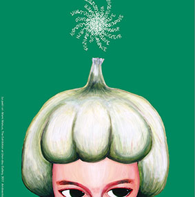 Art Director:Linda Ritoh / Designer:Linda Ritoh / Illustrator:Mami Matsuo   / Date 2019  Print Size / H1030mm×W728mm  Print Technique / UV Inkjet